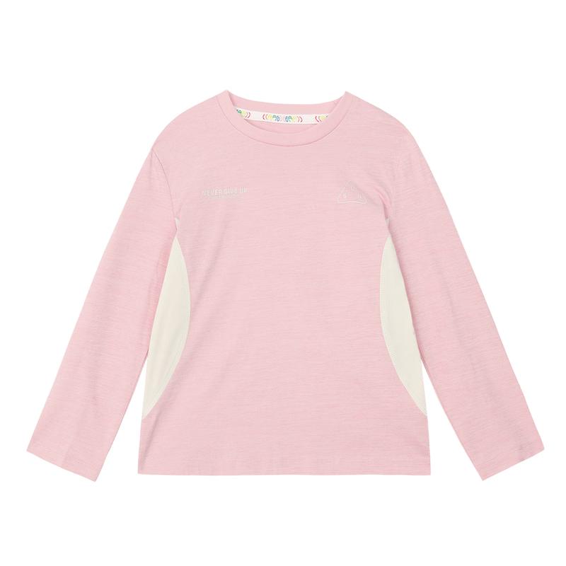 LUSON Kids' Unisex Round Neck Quick Dry Long Sleeve T-Shirt