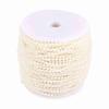 50M Roll 3mm Fishing Line Pearls String Beads Chain Garland Wedding Decoration Centerpieces White