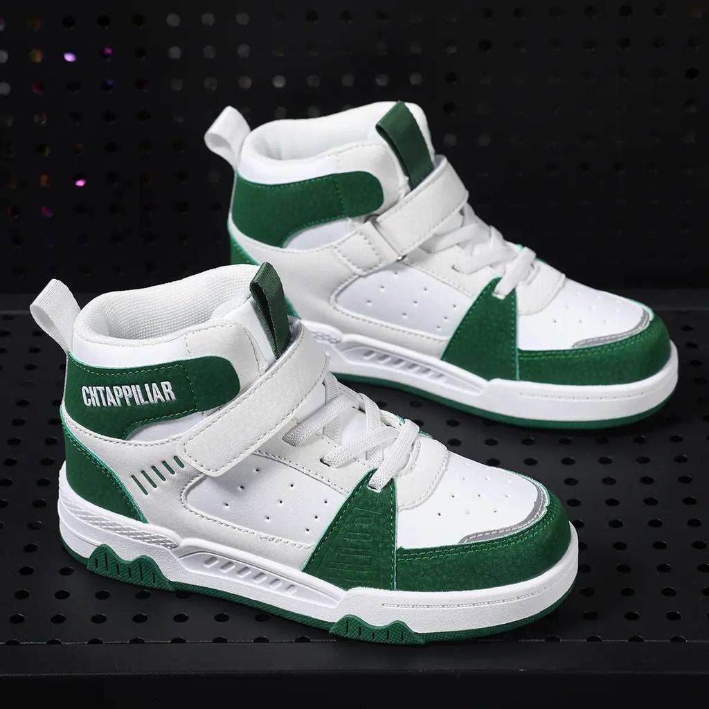 Children's High Top Microfiber Board Shoes for Sports Boys' Shoes