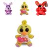 Fnaf Five Nights At Freddy's Przyjaciele Pluszowa Zabawka Miękki Prezent 18/25cm Żółty Brązowy Fioletowy Niebieski Czerwony Biały