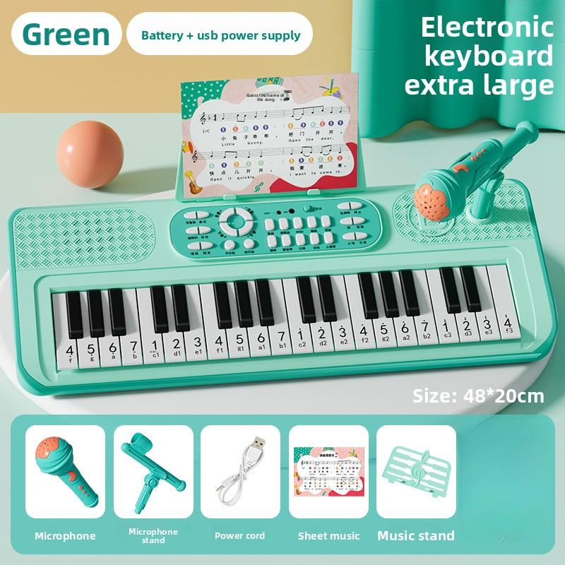 37 Key Electronic Piano Toy Children Multi Functional Instrument For Boys Girls Beginner Electronic Keyboard Musical Toy