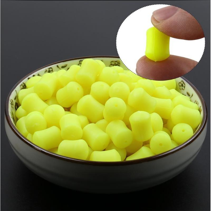 Euro Carp Fishing Corn Lure 8pcs 12pcs Imitation Corn Slow Sinking Fishing Bait with Stopper