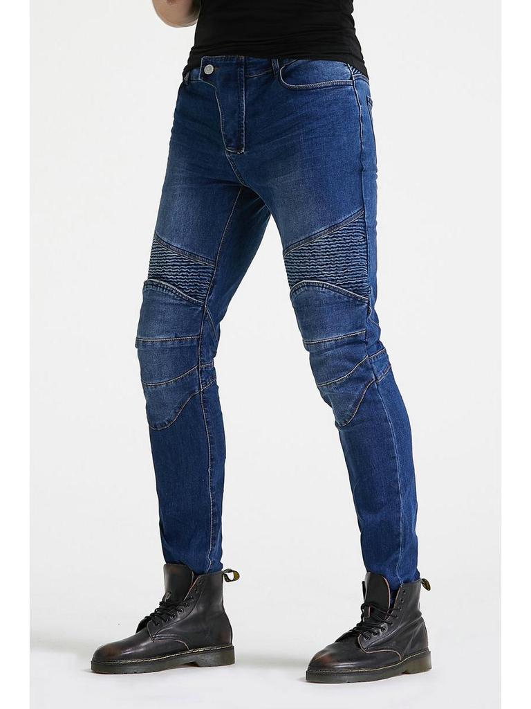 Cross-border Motorcycle Racing Straight Leg Anti-fall Riding Jeans