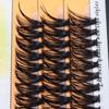 0.07mm Thickness 40D False Eyelashes DIY Lash Extension  for Beginners Self Application At Home