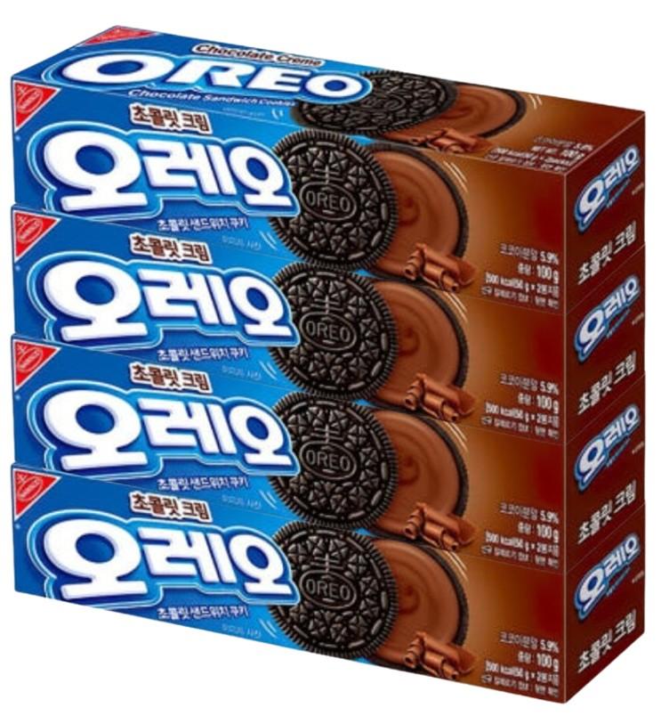 

[OREO] Набор печенья BEST Oreo chocolate 4pcs set