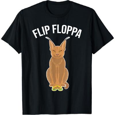 Big Floppa Caracal Cat Meme Flip Floppa Men Women Kids T-Shirt