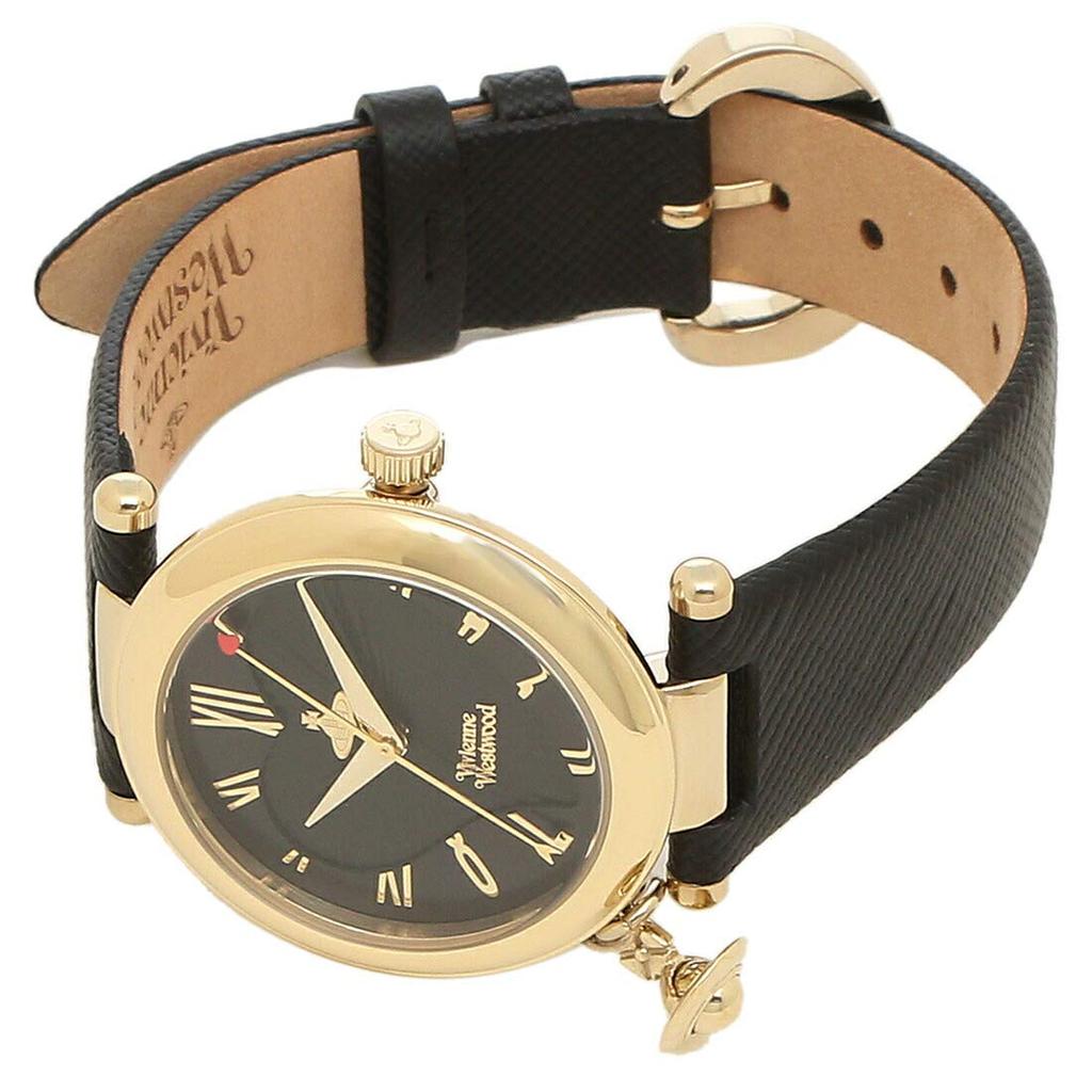 Vivienne Westwood Orb Heart VV006GDBLK Women's Watch, 32mm, Quartz, Black, [Used]