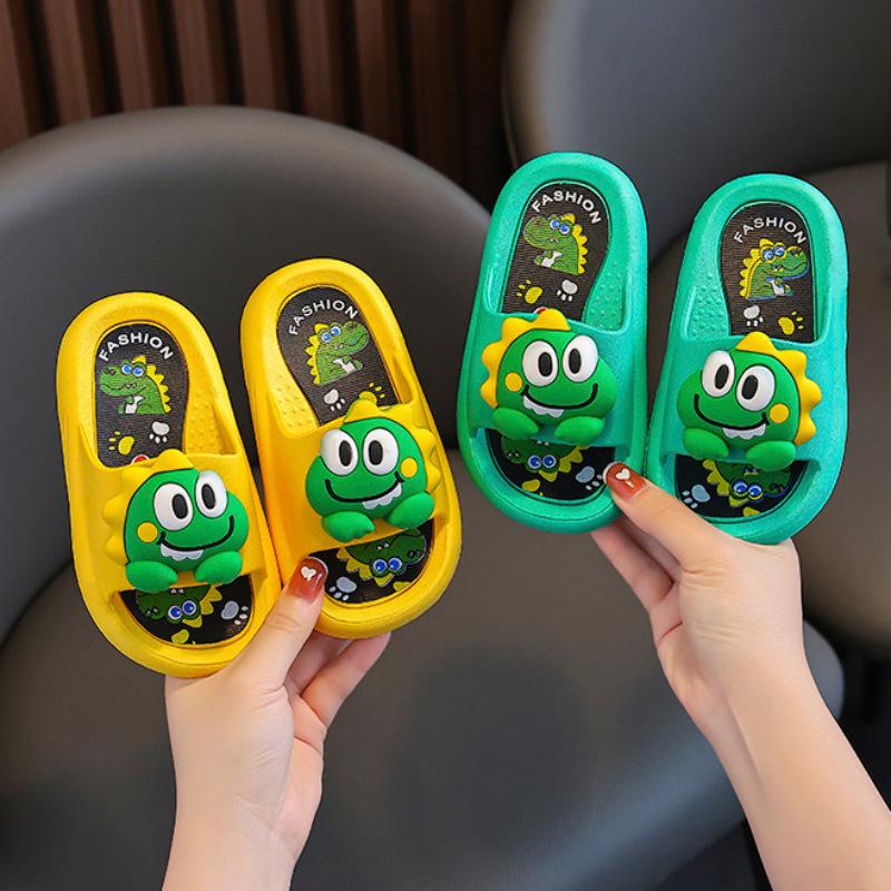 Summer Cartoon Kids' Slippers: Cute, Non-Slip Indoor Footwear for Boys & Girls