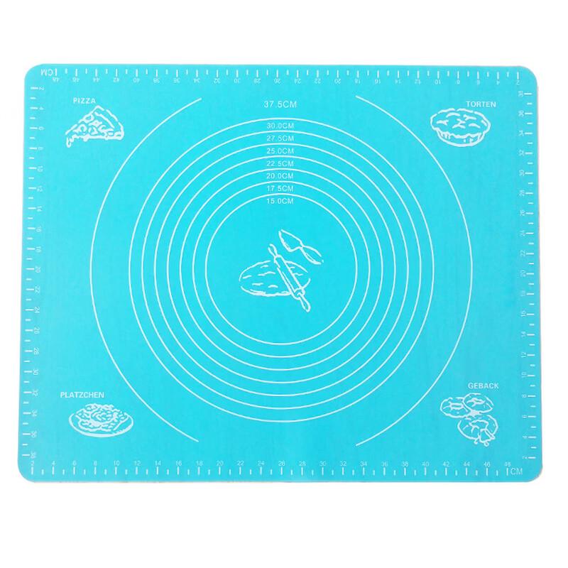 ZISIZ Non-Stick Silicone Kneading Mat with Scale