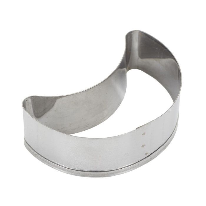 Lot de 4 Emporte-Pièces "Jamaal" 7cm Argent