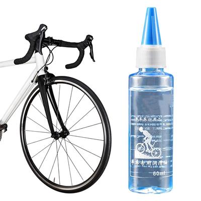 180ML Lubrifiant pour Chaîne de Vélo, Lubrifiant Sec Cireux pour VTT et Vélo de Route, Huile d'Entretien de Transmission pour la Protection de la Chaîne et des Engrenages