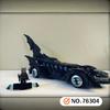 2026 New 909PCS Famous Movie Batmobile Supercar 76304 Heroes Series Super Bat Forever Birthday Party Gifts Kid Puzzle Model Toys