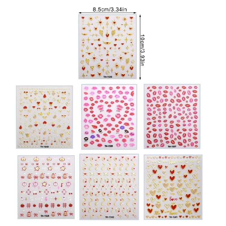 1 Sheet Spring Festival Nail Art Stickers for Women and Girls Traditional Chinese Designs Spring Festival Nail Decals