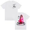 Singer Tini Stoessel Cupidos Album Graphic Tshirt for Men Fashion 2026 Spring7Summer Pure Cotton Printed Casual Top