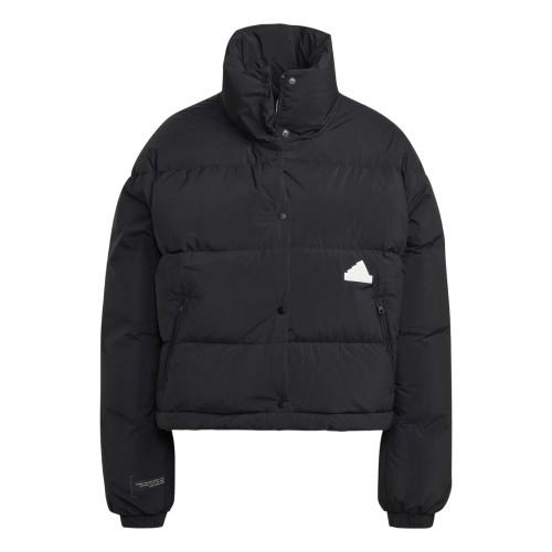 adidas Womens/Ladies High-Neck Relaxed Fit Puffer Jacket