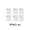 Empty Full Pan Half Pans Plastic Watercolor Paint Grid Painting Supplies Paint Palette Art Supplies