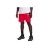Under Armour Color-Block Logo Straight-Leg Sports Shorts Men Bottoms Red 1370220-600