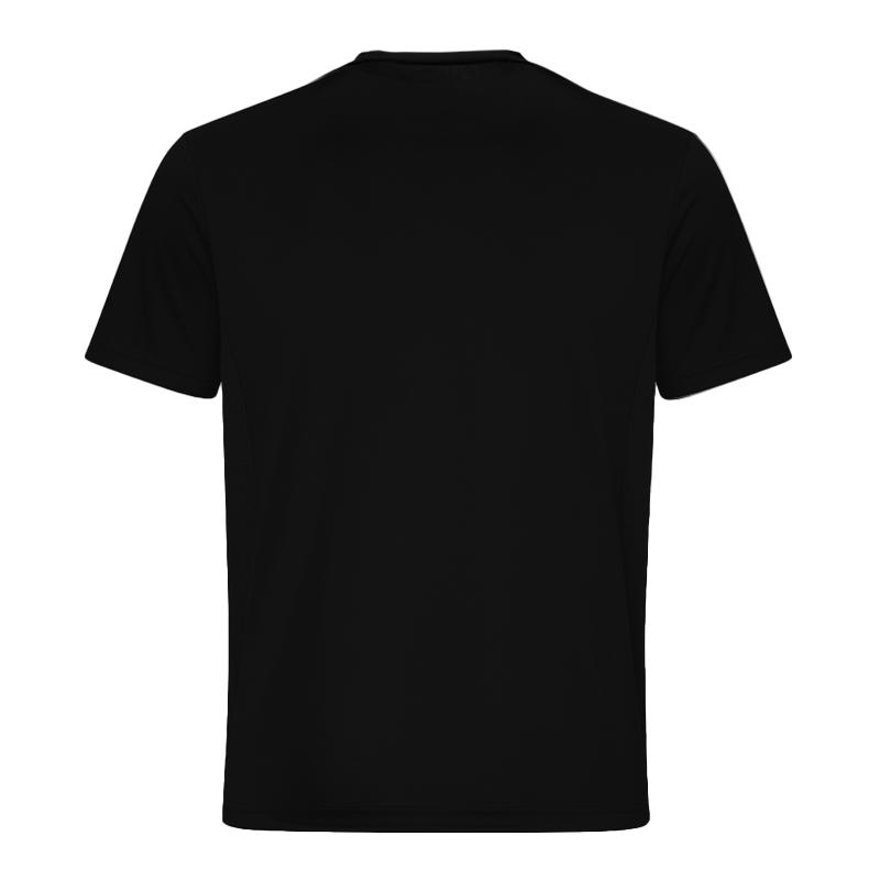Under Armour Solid Color Simple Casual Loose Fit Round Neck Quick Dry Short Sleeve T-Shirt Unisex Tops Black 25500512-001