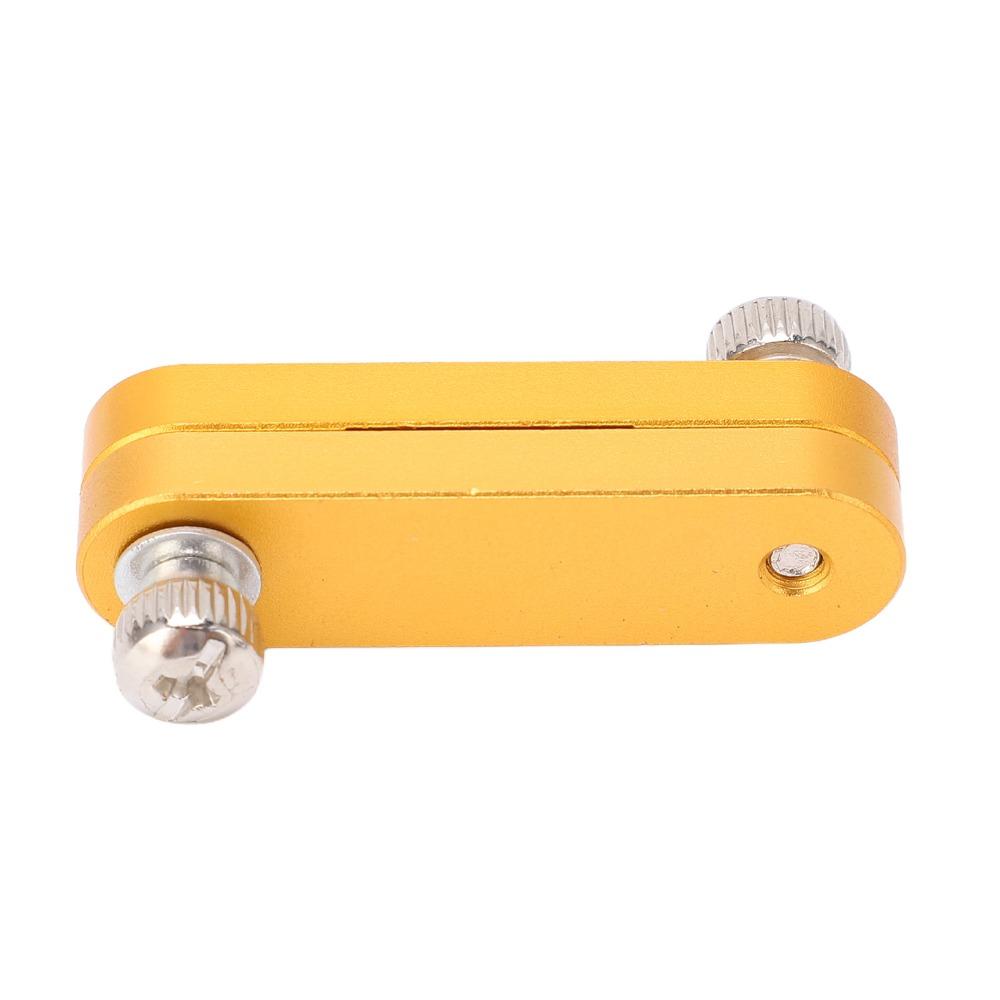 2 PCS Aluminum Alloy Ruler Limit Block Woodworking Marking and Measuring