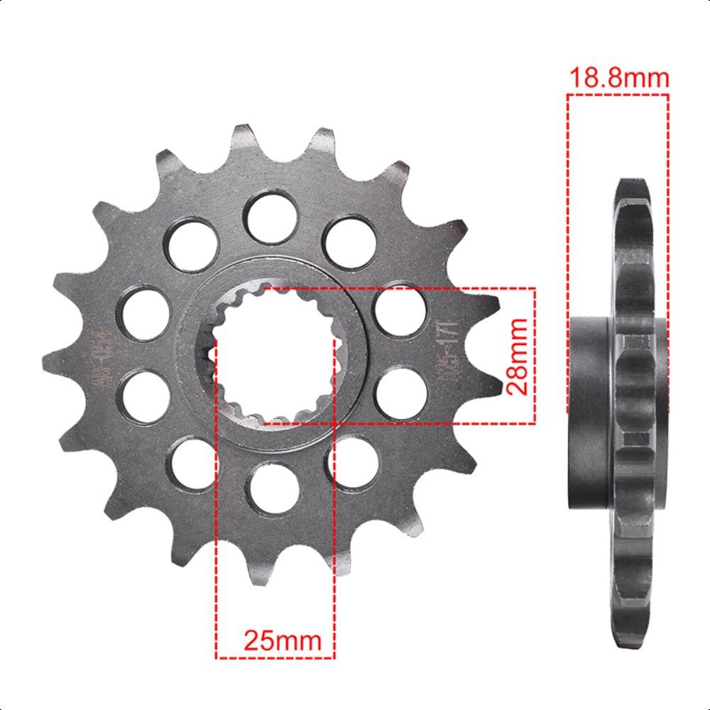 

525 17T JTF704 525-41T Motor Bike Front Rear Sprocket Gear Wheel Cam for BMW F650 GS SE 2012 F650 GS K72 2008-2012 front 17T