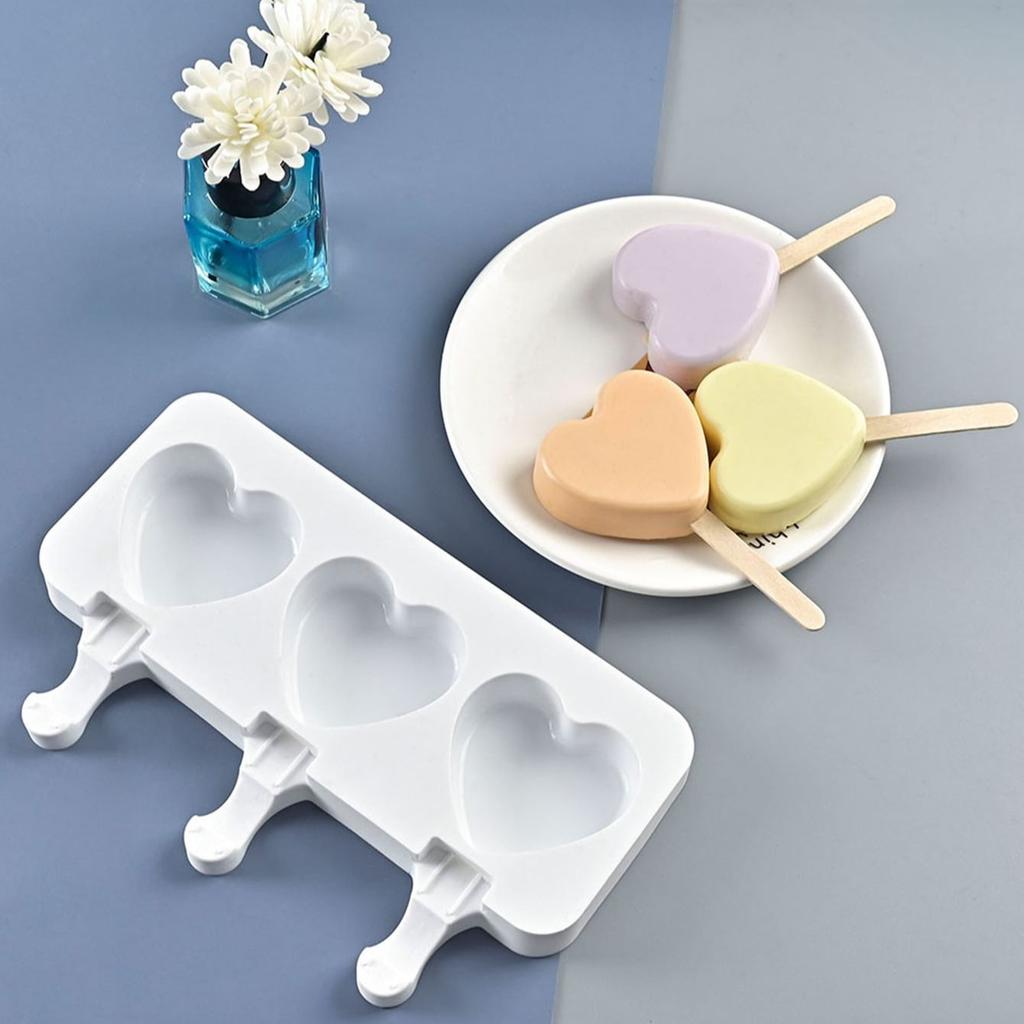 1pc - Summer 3-pack Ice Cream Popsicle DIY Ice Cream Mold