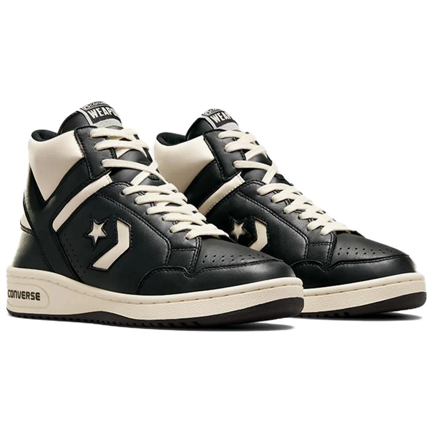 new Converse Weapon Hi Black Natural