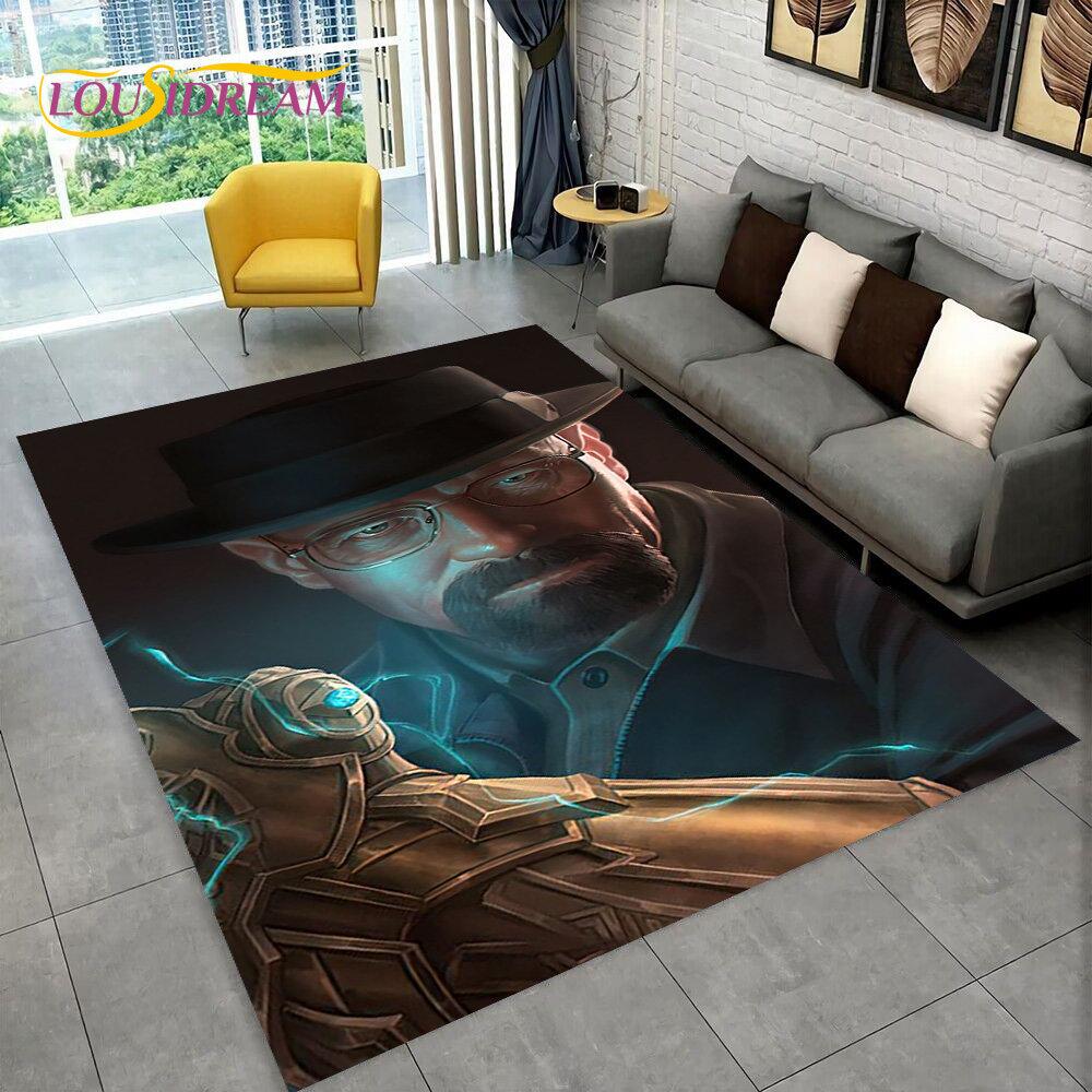 Breaking Bad Walter Hartwell Area Rug,Carpet Rug for Home Living Room Bedroom Sofa Doormat Decor,kids Play Non-slip Floor Mat 3D