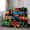 1pc Superhero Blanket Lightweight Flannel Throw For Sofa, Bed, Travel, Livingroom, Office, Couch, Chair, And Bed