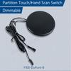 5V 12V 24V LED Dimmable Touch Sensor Switch Penetrating Wood Panel 8cm Smart Home Dimmer for Lighting Control Hand Scan Switch