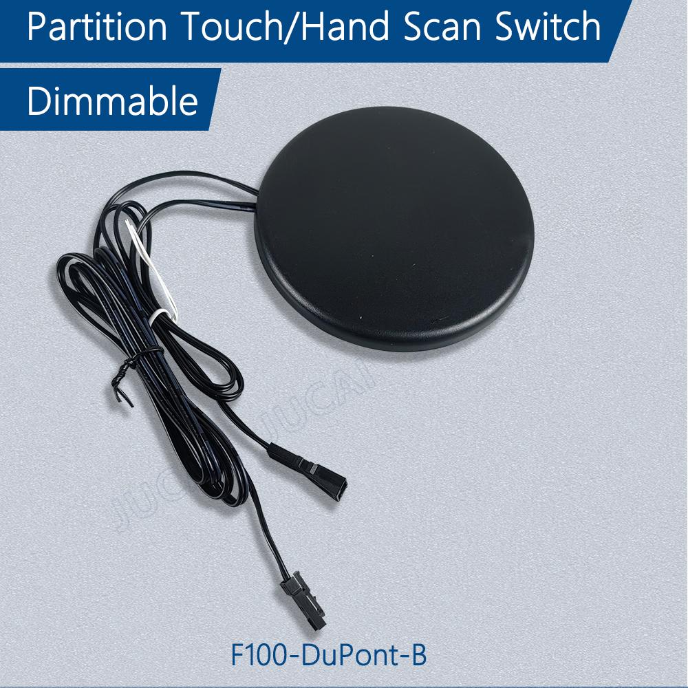5V 12V 24V LED Dimmable Touch Sensor Switch Penetrating Wood Panel 8cm Smart Home Dimmer for Lighting Control Hand Scan Switch