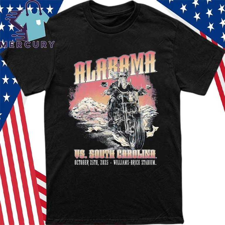 Alabama Vs. South Carolina October 27th, 2025 Williams Brice Stadium Shirt Unisex T-Shirt S