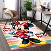 Minnie Mouse,Polka Dots,Cartoon Office Carpet Soft Polyester Entrance Carpet Washable Non-slip Machine Washable Indoor Carpet Living Room Be