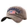 Embroidered American Independence Day Flag Baseball Cap Unisex Patriotic-Themed Fashion Casual Outdoor Sun Visor Hat