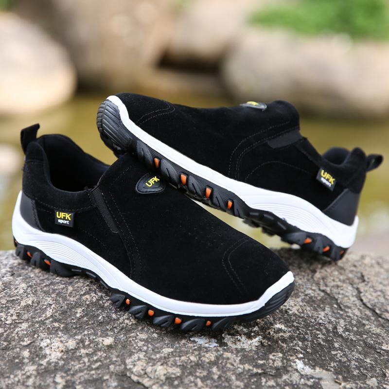 Cycling Shoe Outdoor Sport Hiking Shoes Men Women Trail Trekking Genuine Leather Mountain Climbing Shoes Sneakers Big Size 39-48