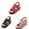 Roman Sandals Women Summer Thick Sole With Adjustable Strap For Casual Wear