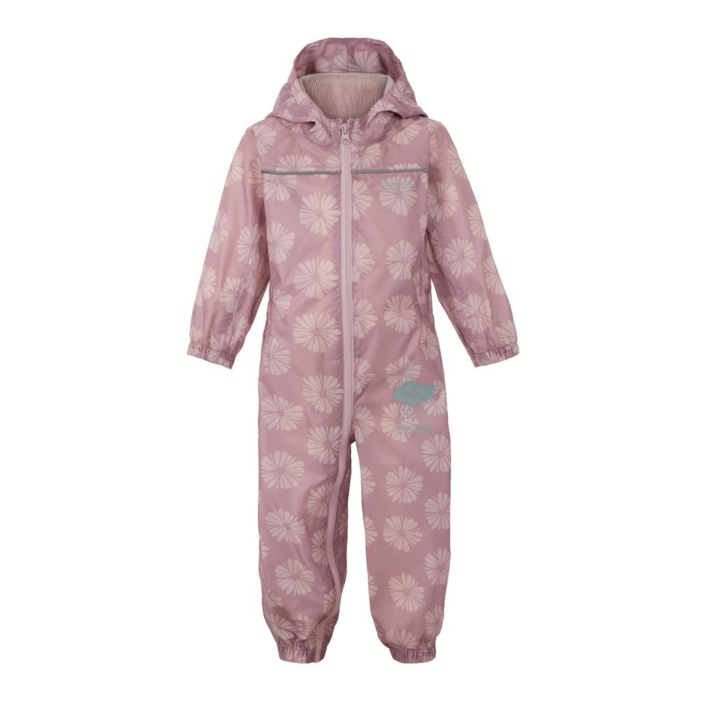 Regatta Great Outdoors Childrens Toddlers Puddle IV Waterproof Rainsuit