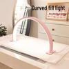 Creative Half-Moon LED Desk Lamp for Beauty Salons and Nail Art