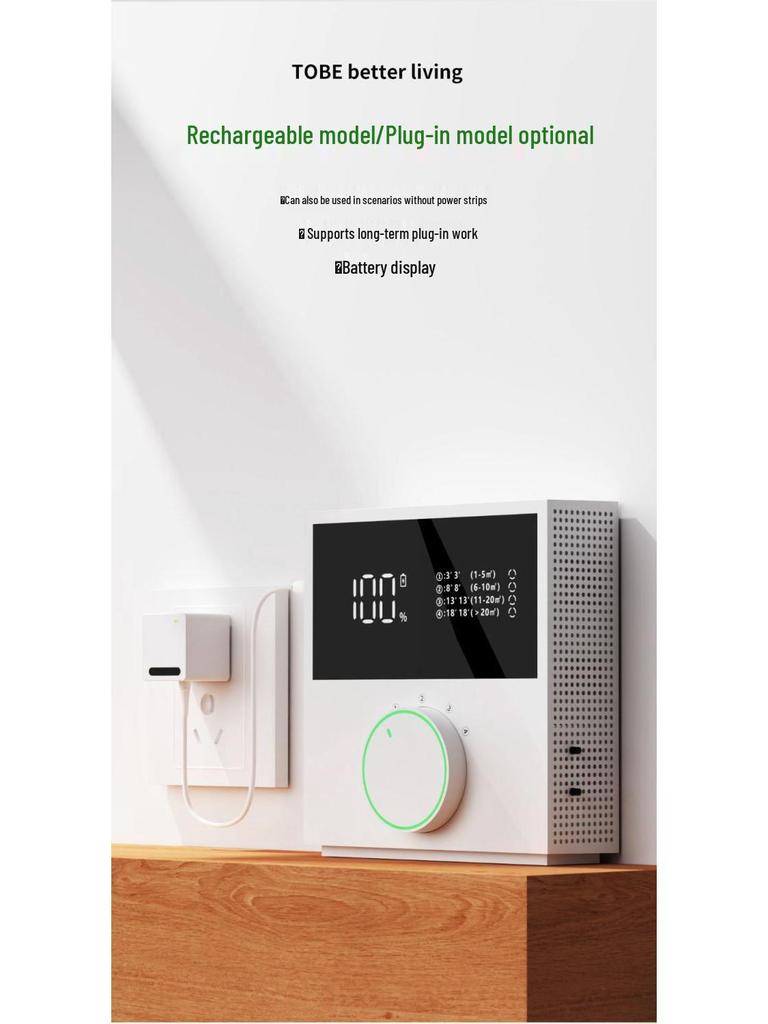 2025 Negative Ion Air Purifier: Removes Formaldehyde, Smoke, and Pet Odors, Ideal for New House Renovations.