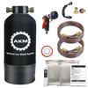 AKM Car Wash 10L Brass Threaded End Includes Two Sprinkler Tank TDS and Ion Exchange Resin Purifier, Capacity, Cap, Hoses, Nozzle, Cover, Meter,