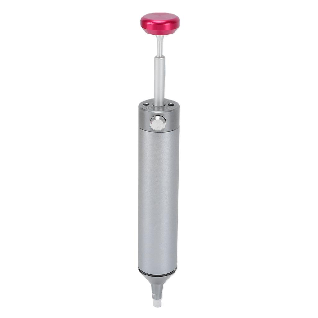 Manual Desoldering Pump with Anti Clogging Silicone Tip Industrial Grade Solder Sucker Tool for Parts Repair