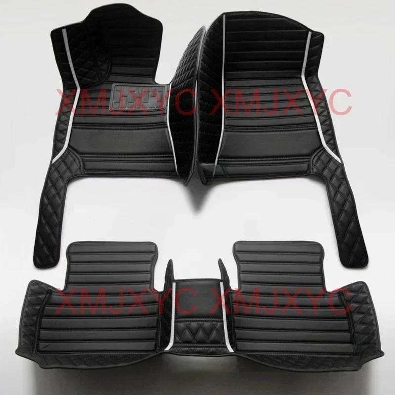 Customized 5D Car Floor Mats for Mercedes Benz GLA X156 H247 2019-2024 GLB 5 Seat 7 Seat Car Interior Accessories Carpets