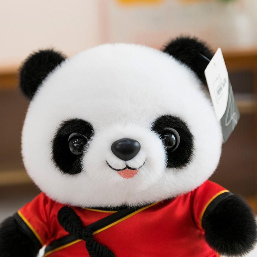 Chinese Style Plush Panda Pendant Soft Pillow Stuffed Animal Toys Panda Plush Toy  for Children