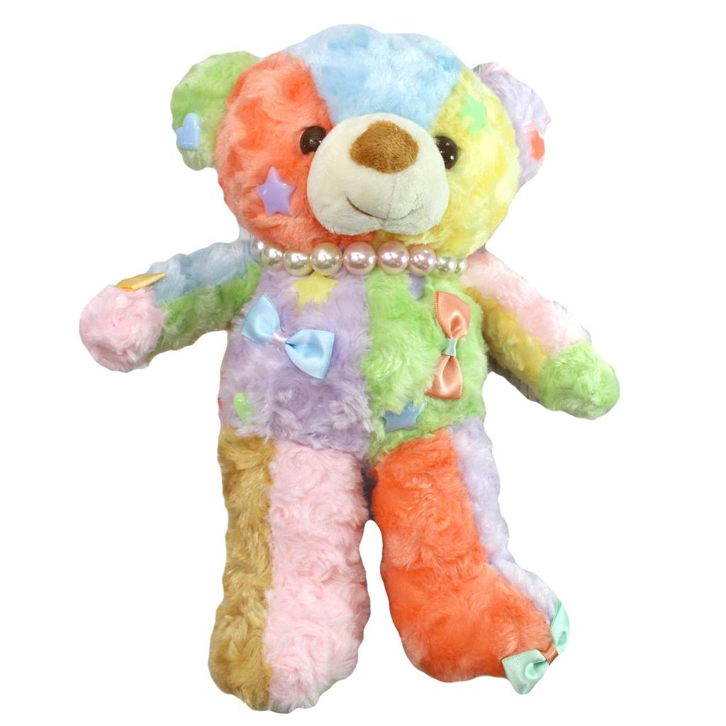 Take Off KAWAII Bear Pastel Plush Toy Music Box M