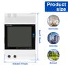 Single Phase Energy Meter Din Rail Electricity Usage Monitor AC 40-300V 100A Voltmeter Ammeter Watt Kwh Frequency Power Meter