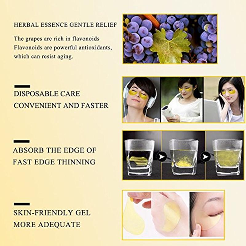 Buy 60pcs ALIVER Eye Mask Ageless Sleep Mask Eye Patches Dark Circles