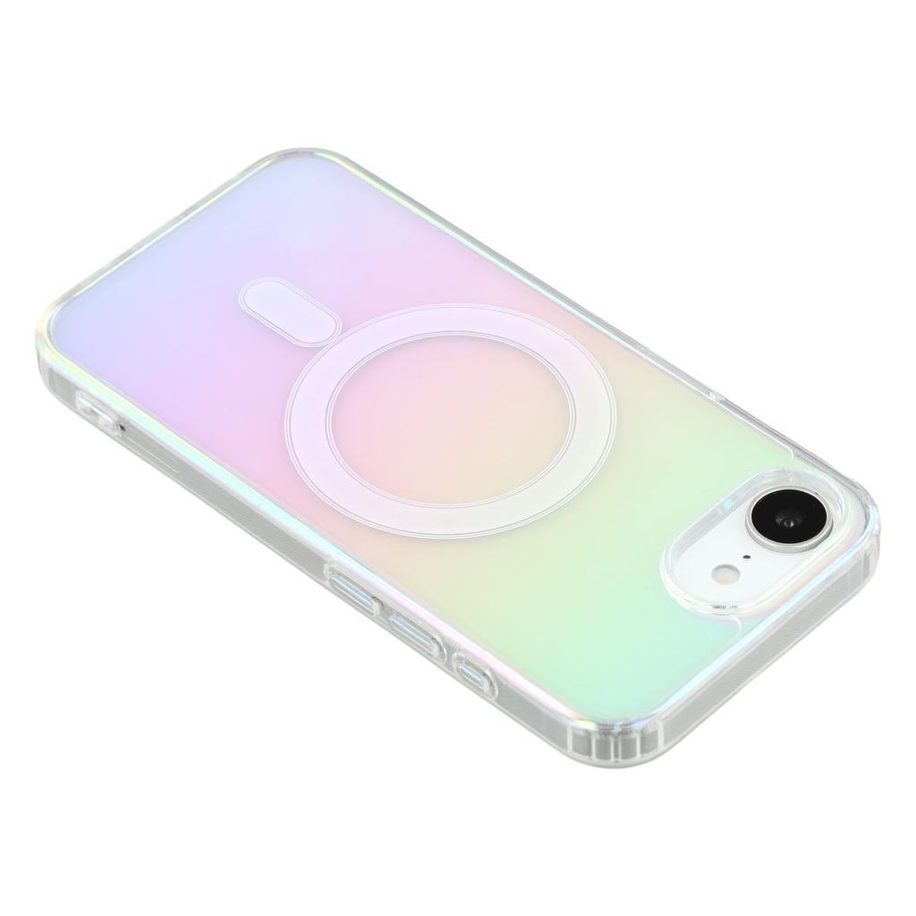 Für iPhone 16e Hülle Kompatibel mit MagSafe Acryl+TPU Farbverlauf Handyhülle