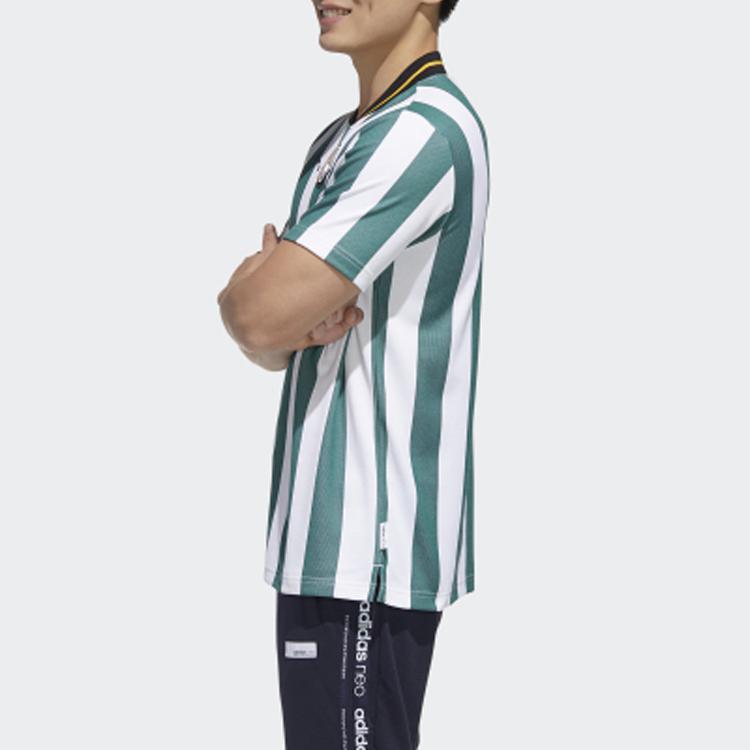 Adidas Neo Sports Straight Cut T-Shirt Men Tops Green White GL7216