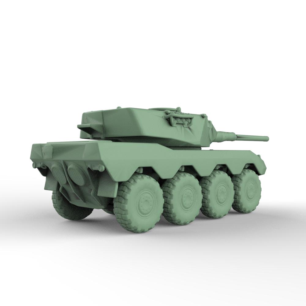 SSMODEL 1/200 Military Model Kit German RADKAMPFWAGEN 90 Light Tank