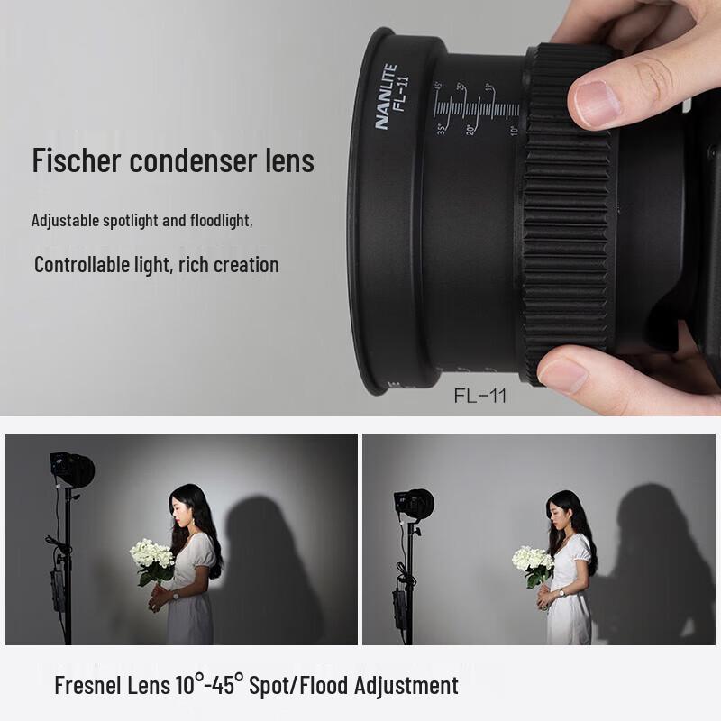 NANLITE Forza Series FL-20G Fresnel Lens for Bowens Mount