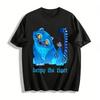 Funny Derpy The Tiger Graphic Tees Unisex Casual Loose Fit Short Sleeve Tops Pure Cotton T-shirt